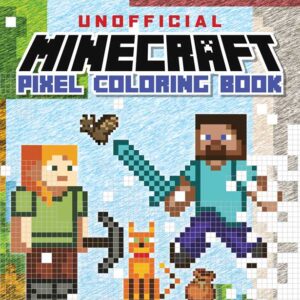 Unofficial Minecraft Pixel Coloring Book by Andrews McMeel Publishing: Paperback; 96 pages, English