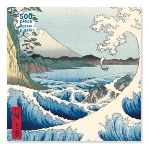 Adult Jigsaw Puzzle Utagawa Hiroshige: The Sea at Satta (500 pieces) by: Jigsaw; 1 pages, English
