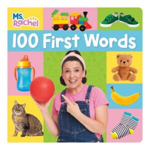 100 First Words - by Ms. Rachel (Board Book)